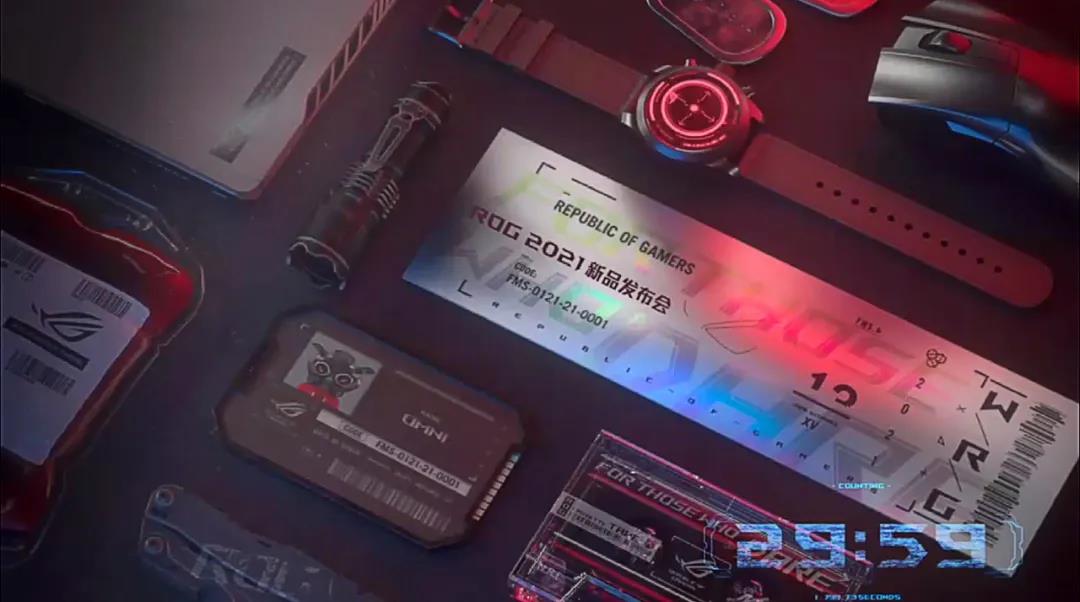  ASUS Rog 2021 online launch of player country new products